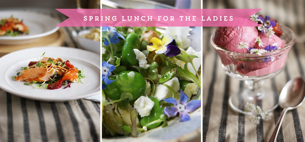 Spring lunch for the ladies